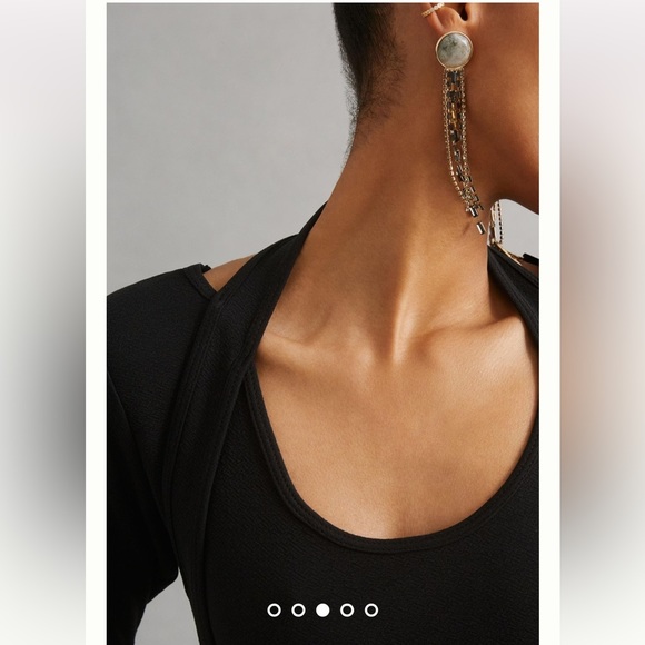 ANTHROPOLOGIE NWT By Anthropologie Long-Sleeve
Mini Dress Size M. - Picture 5 of 9